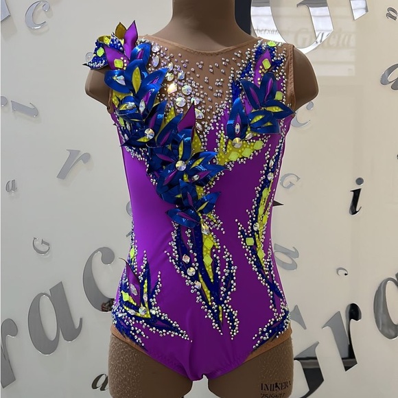 Gorgeous rhythmic leotard for sale - Picture 1 of 2